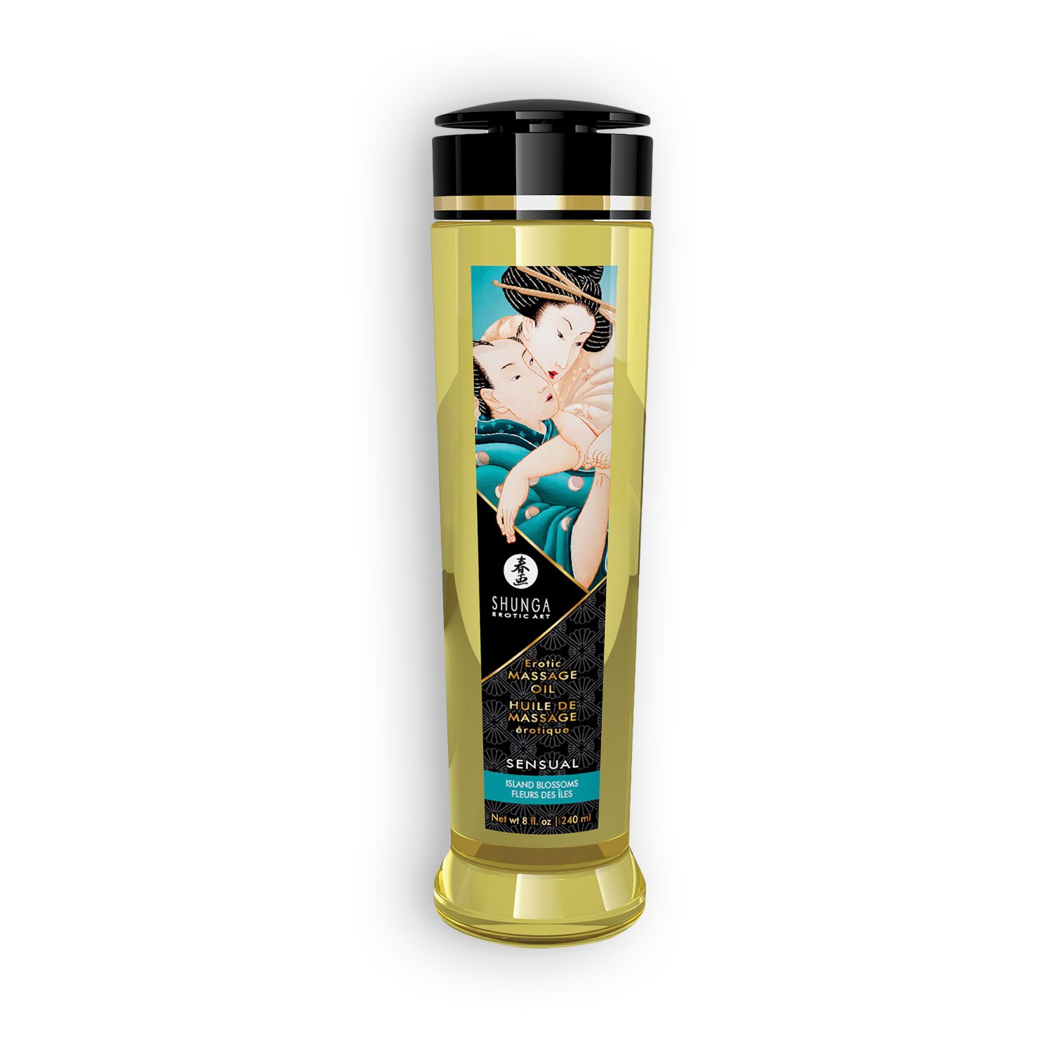 SHUNGA MASSAGE OIL SENSUAL ISLAND BLOSSOM 240ML