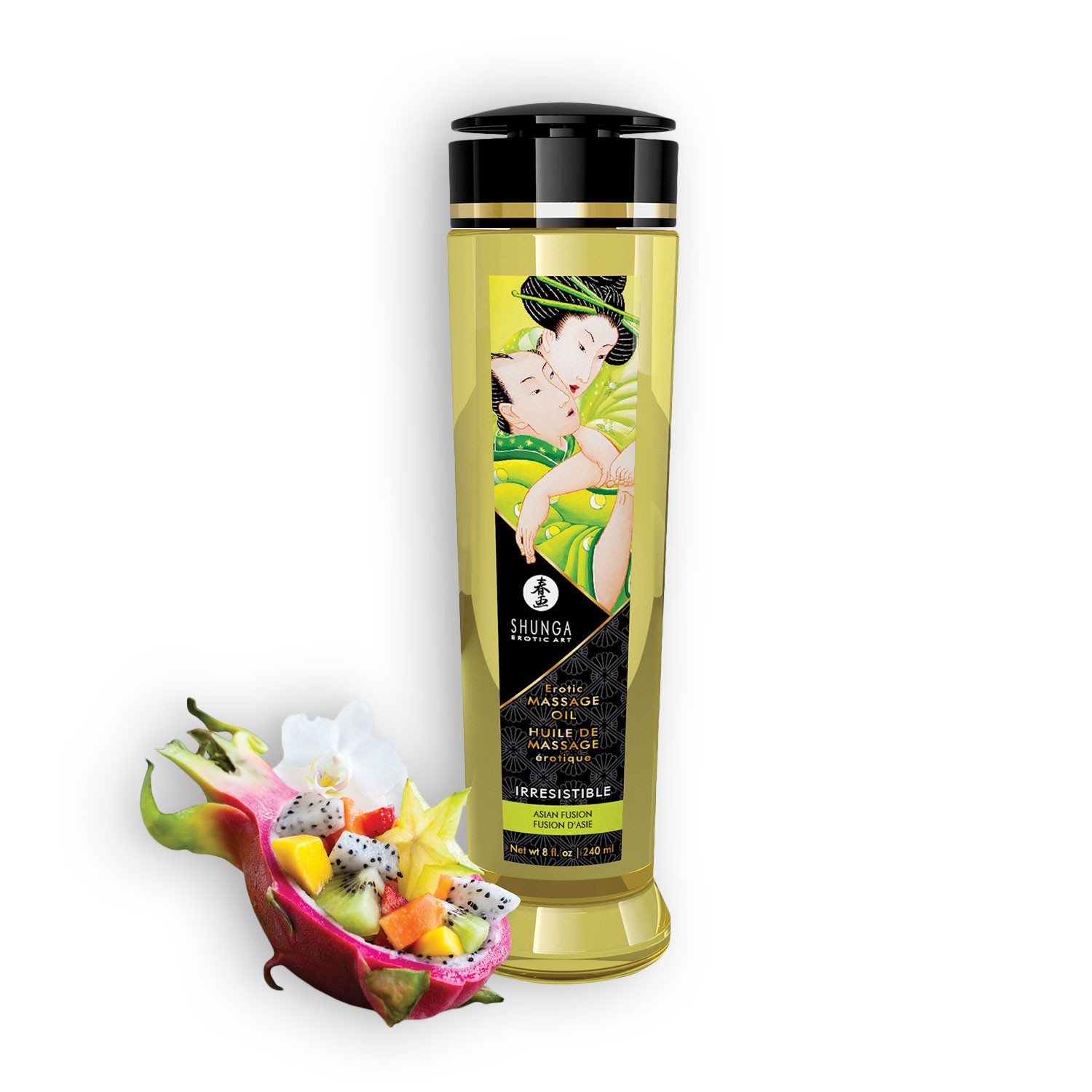 SHUNGA MASSAGE OIL IRRESISTIBLE ASIAN FUSION 240ML