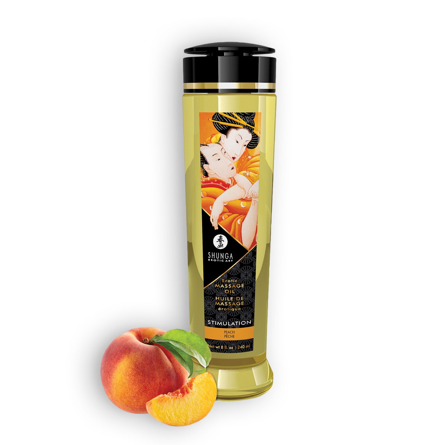 SHUNGA STIMOLAZIONE PESCA OLIO DA MASSAGGIO 240 ML