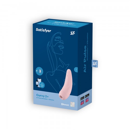 STIMOLATORE CURVY 2 + CON APP SATISFYER ROSA