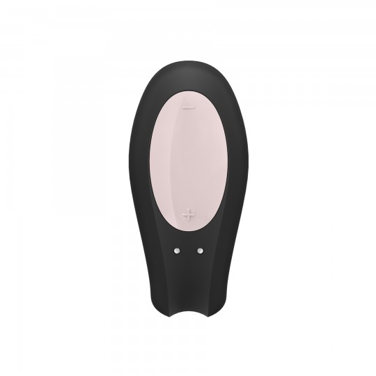 VIBRADOR DOUBLE JOY COM APP SATISFYER PRETO