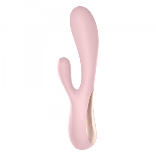 SATISFYER MONO FLEX VIBRATOR WITH APP AND BLUETOOTH MAUVE