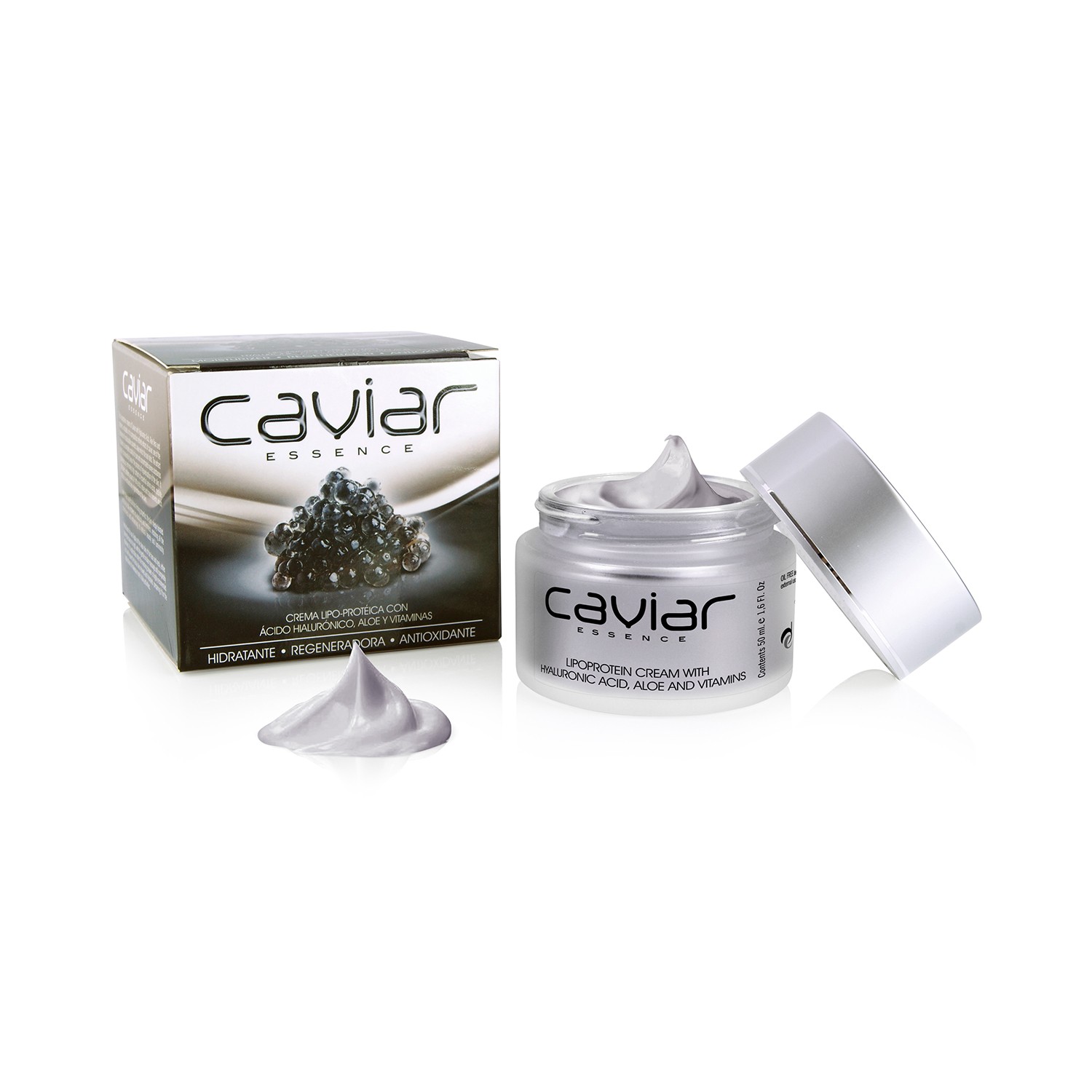 CREME DIÁRIO COM EXTRATO DE CAVIAR ESSENCE 50ML