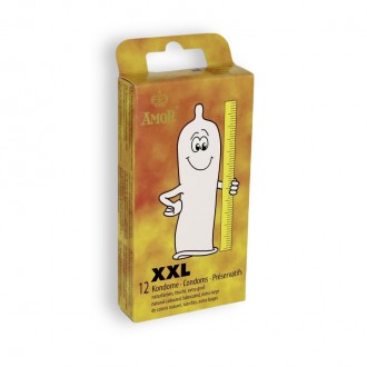 PRESERVATIFS XXL CONDOMS 12 UNITS