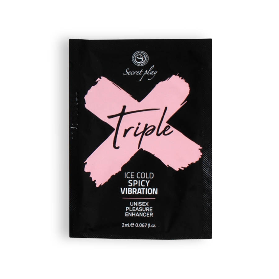 SECRET PLAY UNISEX TRIPLE X STIMULANT GEL 2ML