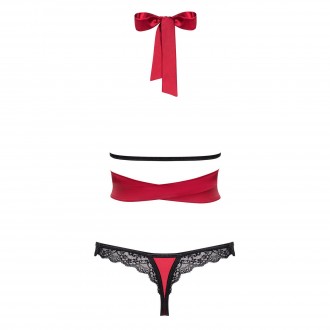 SET SENSUELIA OBSESSIVE ROSSO