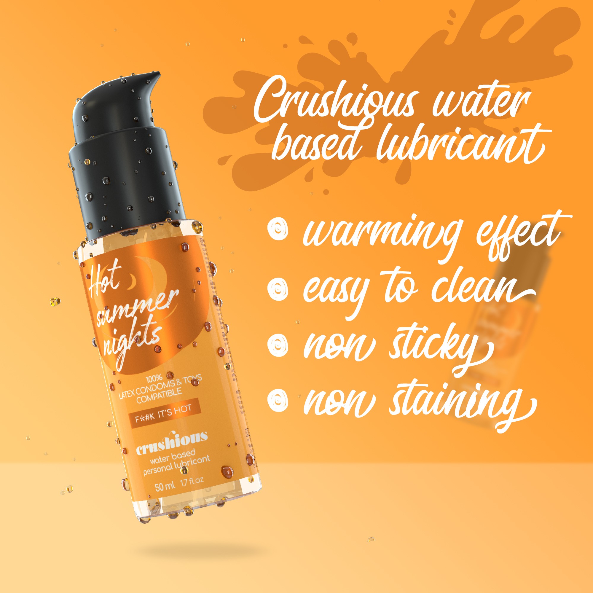 CRUSHIOUS WARMING EFFECT LUBRICANT 50 ML