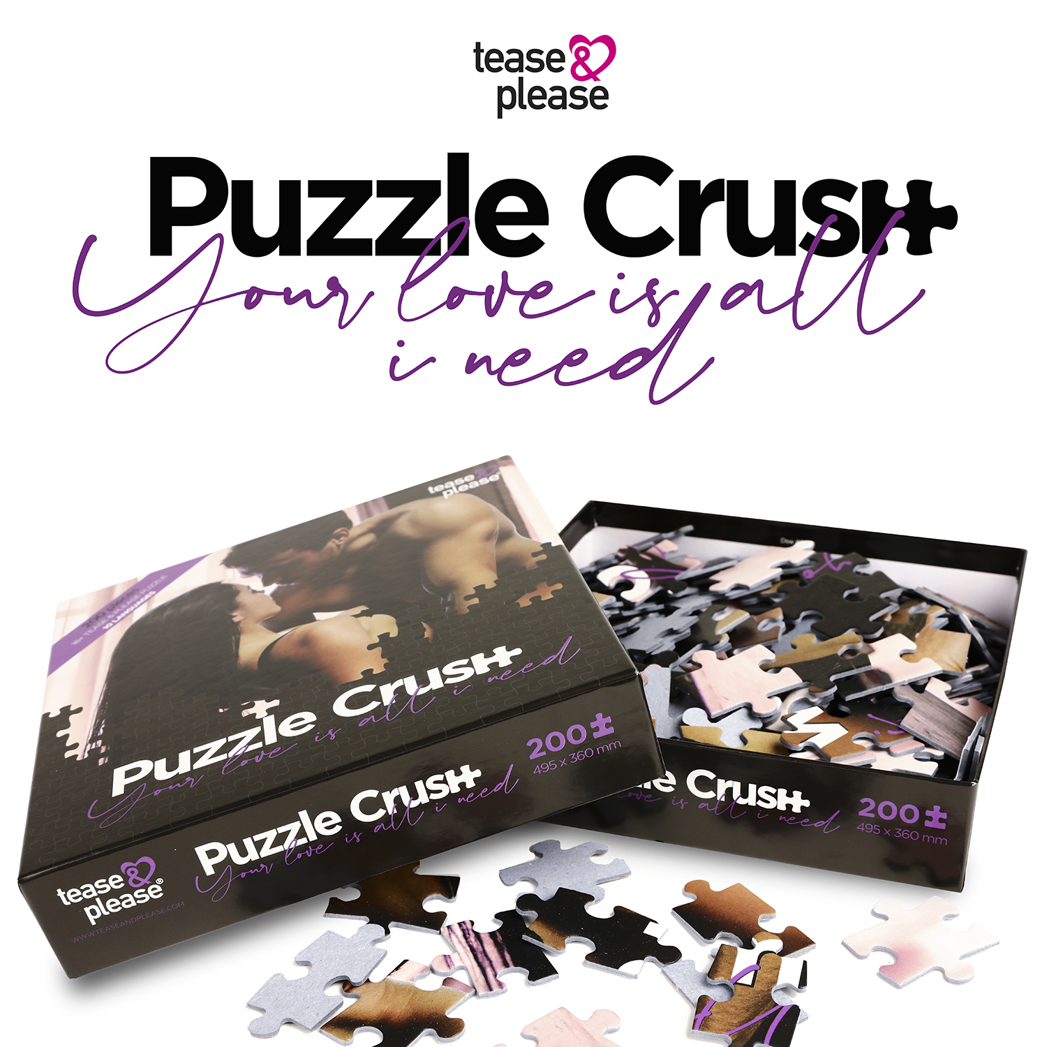 PUZZLE GAME CRUSH IL TUO AMORE È TUTTO QUELLO CHE MI SERVE 200 PZ