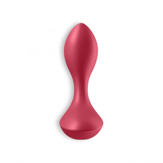 VIBRADOR ANAL BACKDOOR LOVER SARISFYER VERMELHO