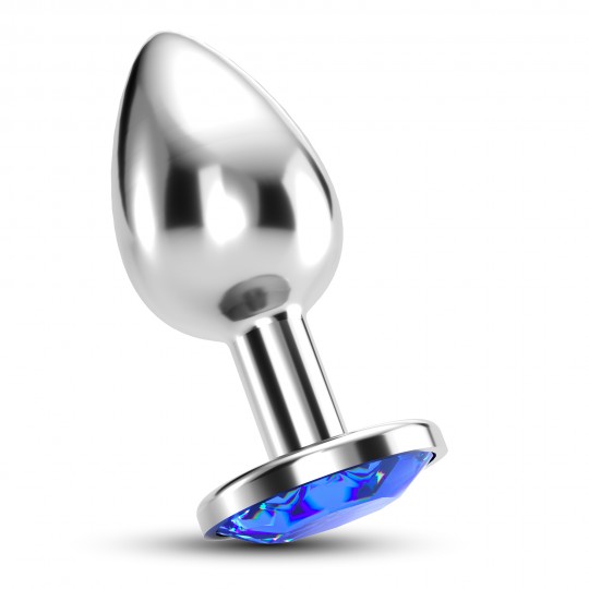 PLUG ANAL BIJOU BLEU GRAND CRUSHIOUS AVEC SAC VELOUTÉ GRATUIT