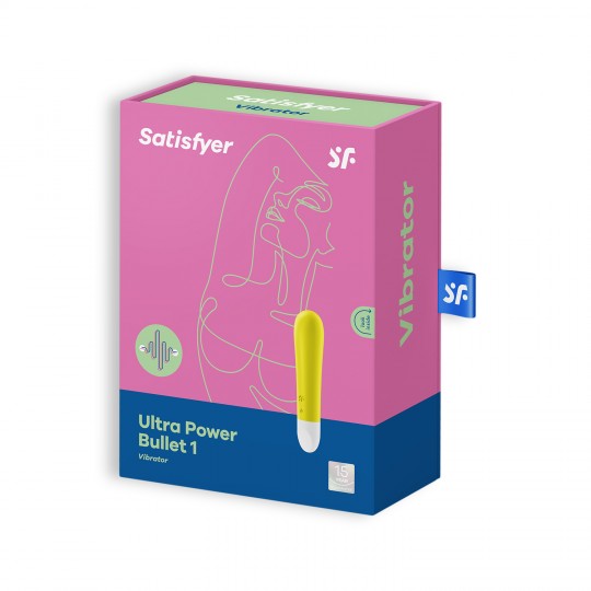 SATISFYER ULTRA POWER BULLET 1 YELLOW