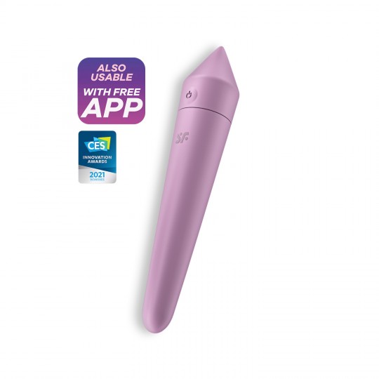 BALA VIBRADORA ULTRA POWER BULLET 8 SATISFYER LILÁS