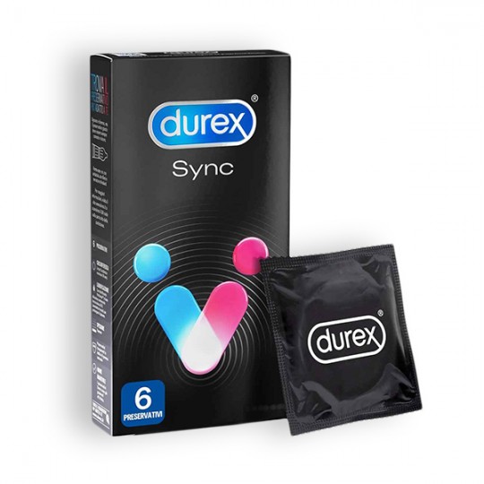 PRESERVATIVI DUREX SYNC 6 UNITÀ