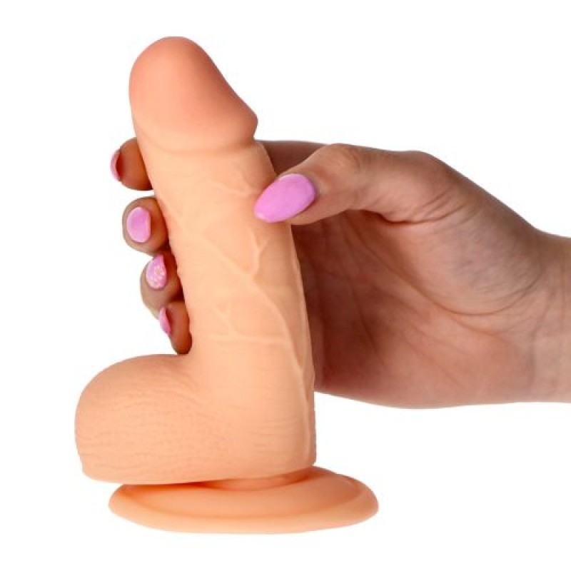 PENE REALÍSTICO REAL RAPTURE WATER SENSATIONS 5&#039;&#039; BLANCO