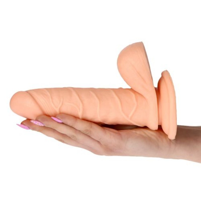 REALISTICO DILDO REALE RAPIMENTO TERRA SAPORE 6.5 &quot; BIANCO