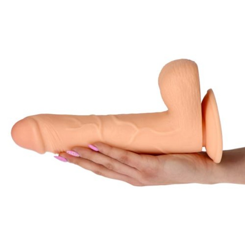 DILDO REALÍSTICO REAL RAPTURE FIRE PASSION 9&#039;&#039; BRANCO