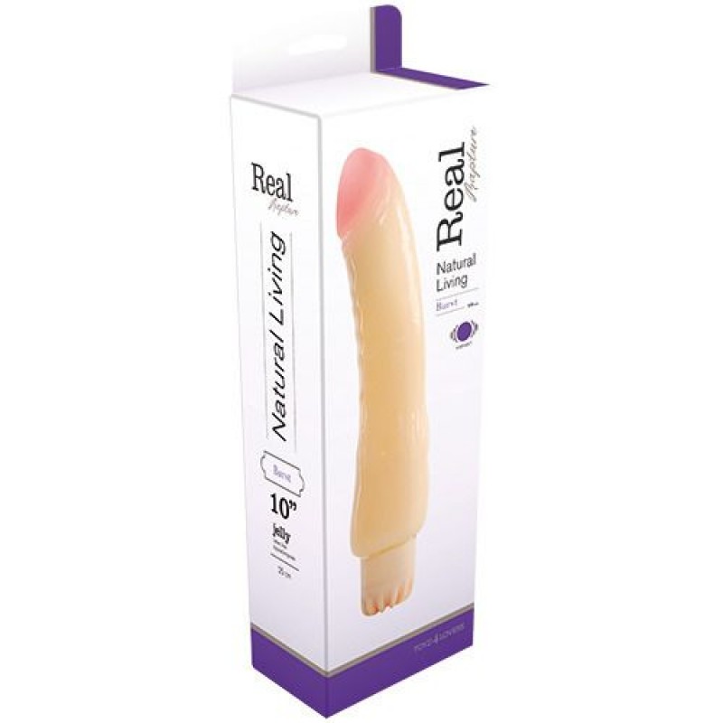 REAL RAPTURE BURST JELLY VIBRATOR 10&#039;&#039;