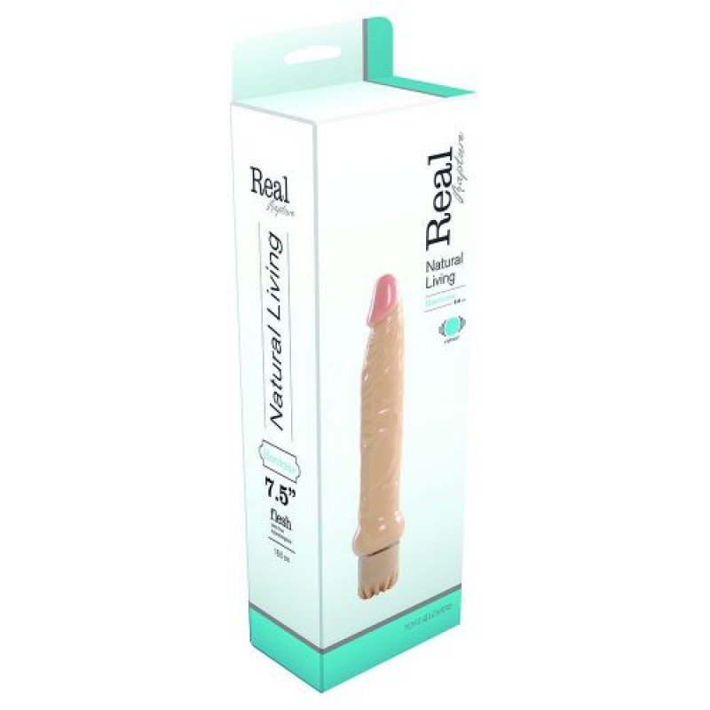 REALISTICO DILDO REALE RAPIMENTO URAGANO 7.5&quot;