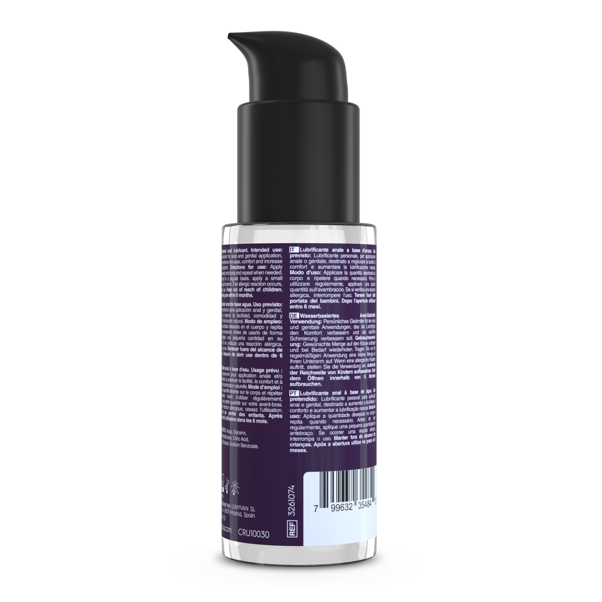 EXPLORER ANALE DOCCIA 90 ML CON 50 ML ANALE LUBRIFICANTE E COLLEGARE IL PISTONE CRUSHIOUS