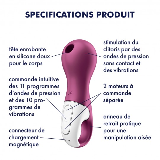 DILDO FORTUNATO STERLINA SATISFYER