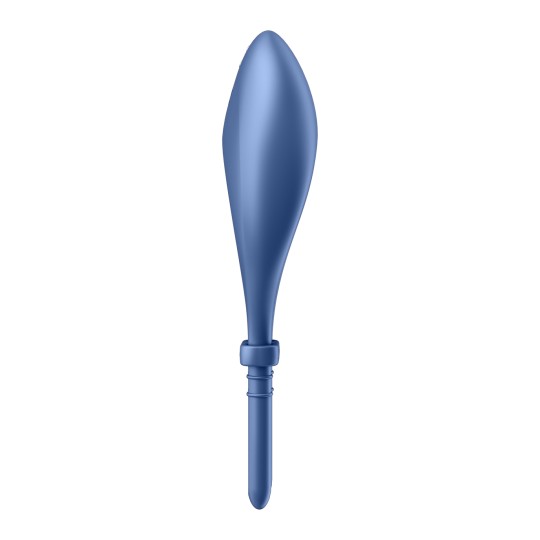 ANEL VIBRATÓRIO BULLSEYE COM APP SATISFYER AZUL