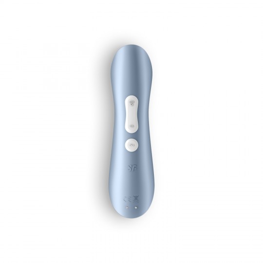 ESTIMULADOR DE CLITORIS PRO 2 VIBRATION SATISFYER AZUL