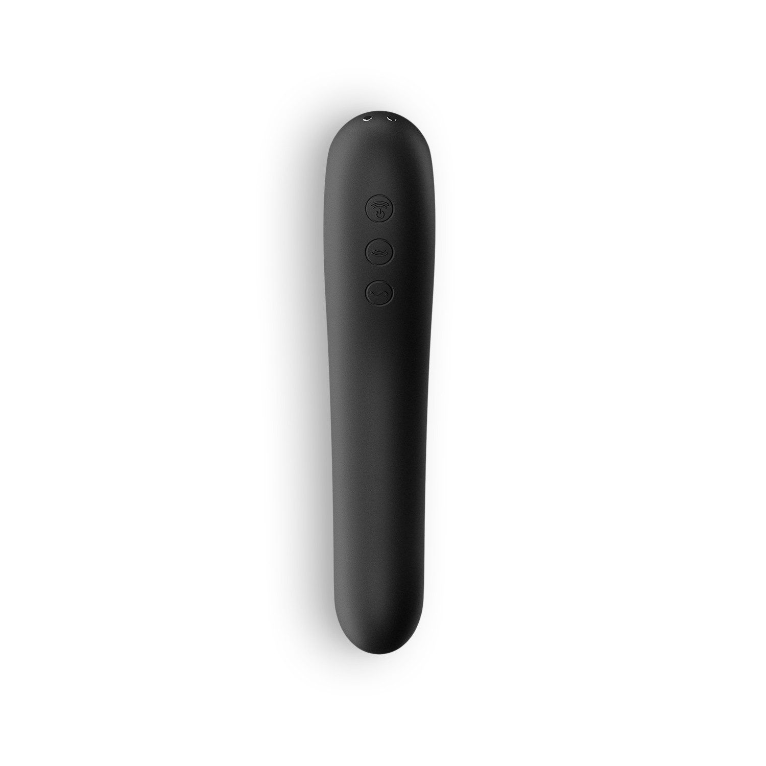 SATISFYER DUAL KISS VIBRATOR BLACK