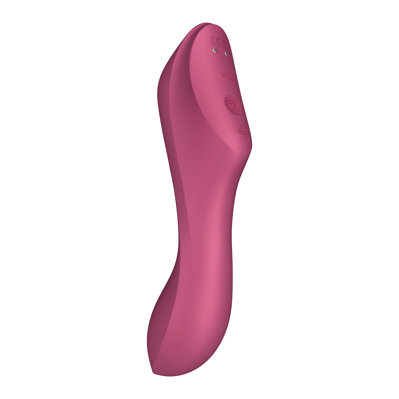 SATISFYER CURVY TRINITY 3 VIBRATOR RED