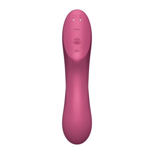 VIBRADOR CURVY TRINITY 3 SATISFYER VERMELHO