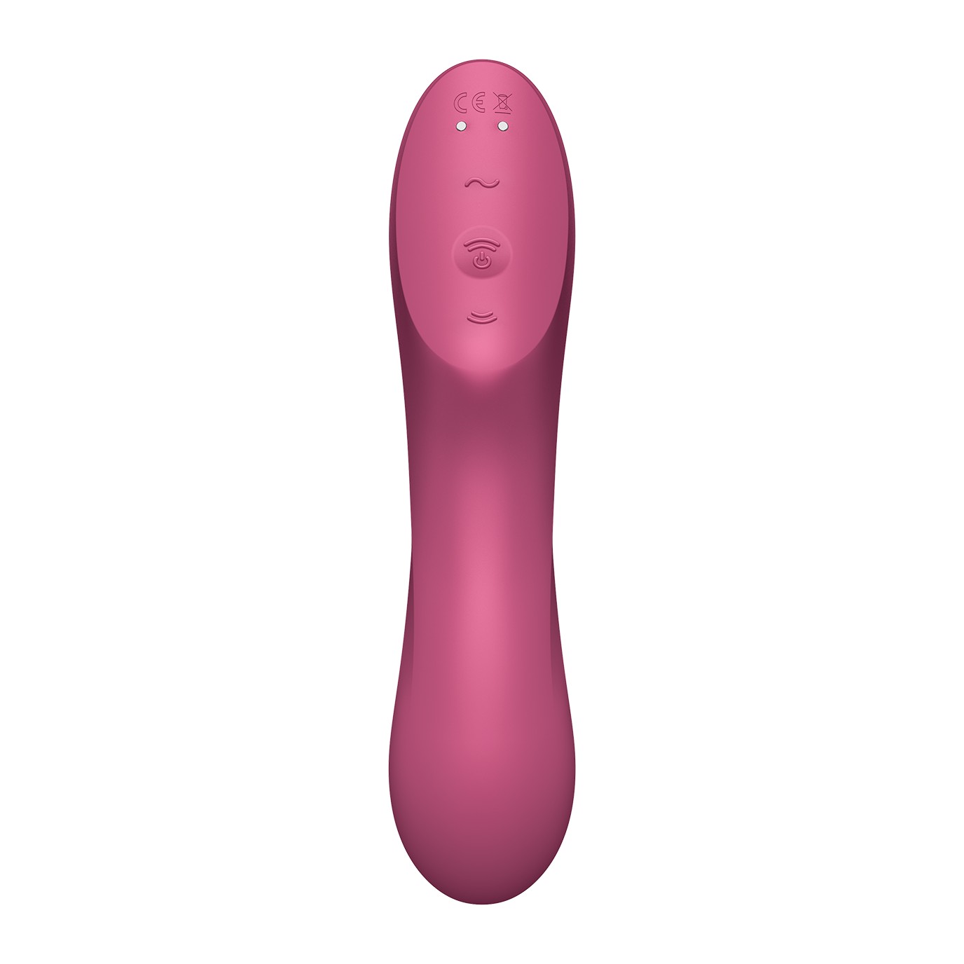 VIBRADOR CURVY TRINITY 3 SATISFYER ROJO