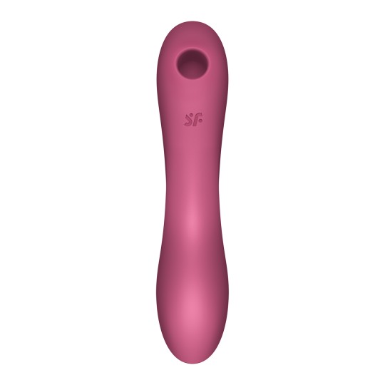 VIBRADOR CURVY TRINITY 3 SATISFYER VERMELHO