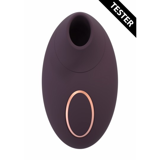 TESTER IRRESISTIBLE SEDUCTIVE RECHARGEABLE CLITORAL STIMULATOR PURPLE