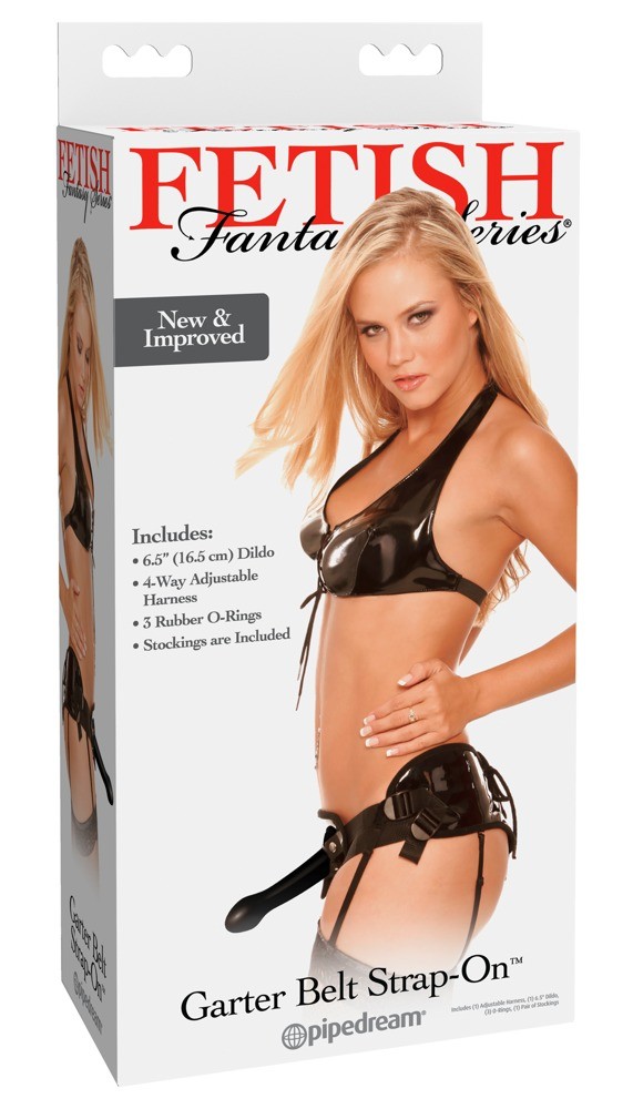 REGGICALZE STRAP - ON CON REGGICALZE SET FETISH FANTASY SERIES