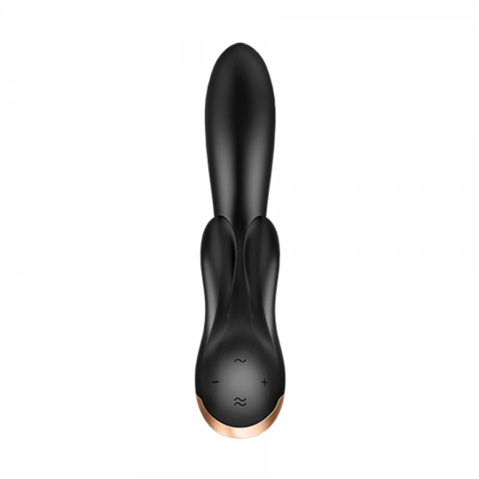 VIBRATORE DOPPIO FLEX CON APP SATISFYER NERO