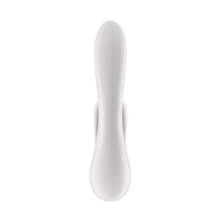 SATISFYER DOUBLE FLEX VIBRATOR WITH APP WHITE