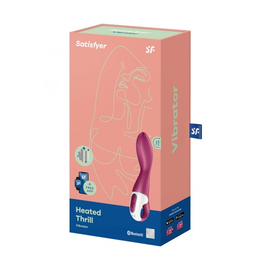 VIBRADOR HEATED THRILL CON APP SATISFYER