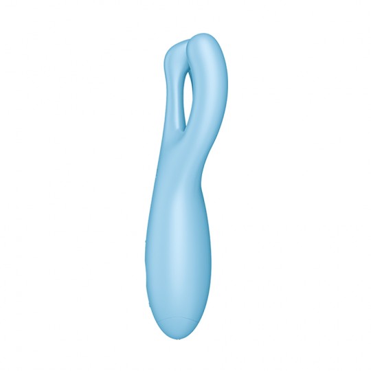 SATISFYER THREESOME 4 VIBRATOR BLUE