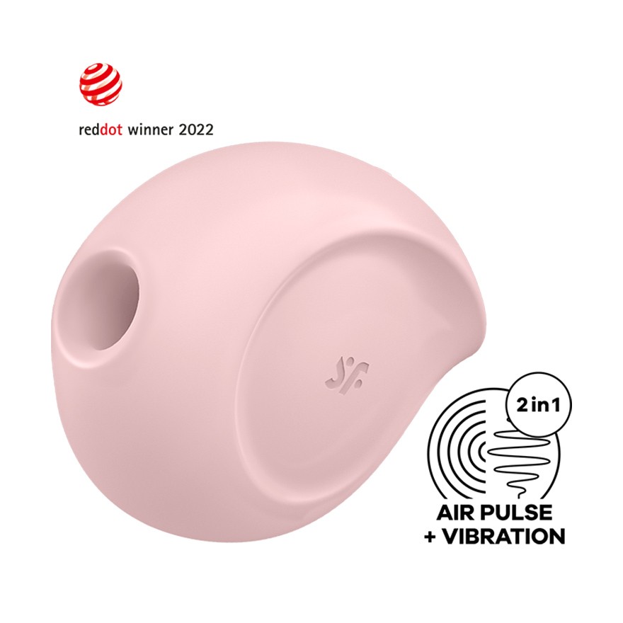 VIBRATORE ZUCCHERO RUSH SATISFYER ROSA