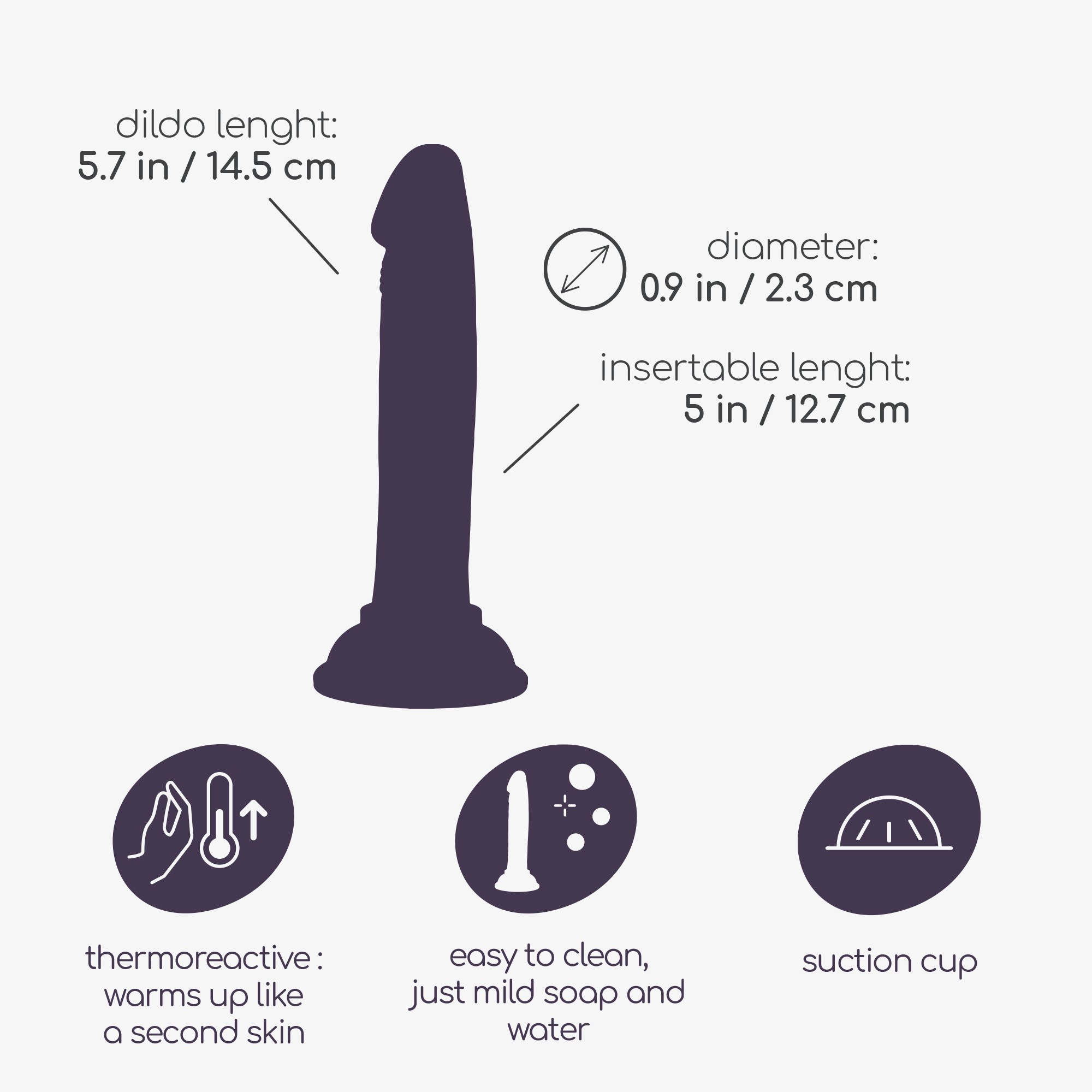 DILDO STAN 5,7&quot; CRUSHIOUS