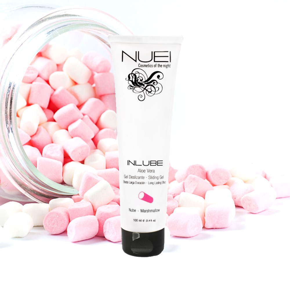 LUBRIFICANTE À BASE DE ÁGUA MARSHMALLOW INLUBE NUEI 100ML