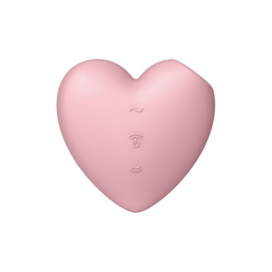 SATISFYER CUTIE HEART VIBRATOR PINK