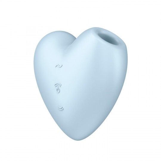 VIBRATORE CUTIE HEART SATISFYER BLU