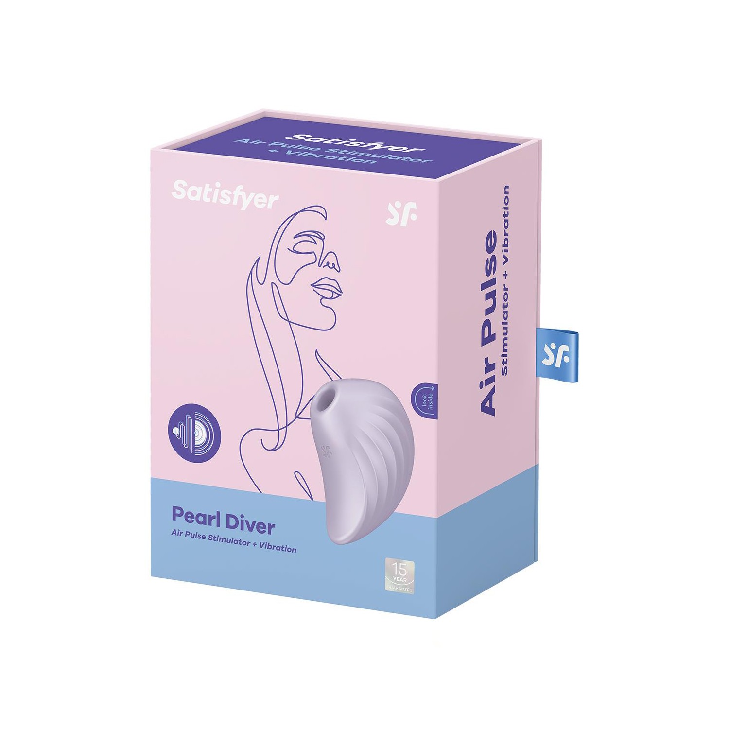 VIBRADOR PEARL DIVER SATISFYER VIOLETA