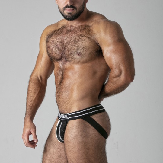 LOCKER GEAR MASSIVE RUDE JOCKSTRAP WHITE