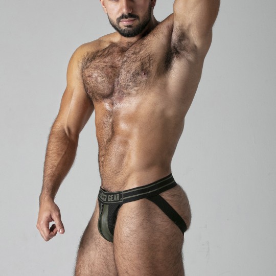 LOCKER GEAR MASSIVE RUDE JOCKSTRAP KHAKI