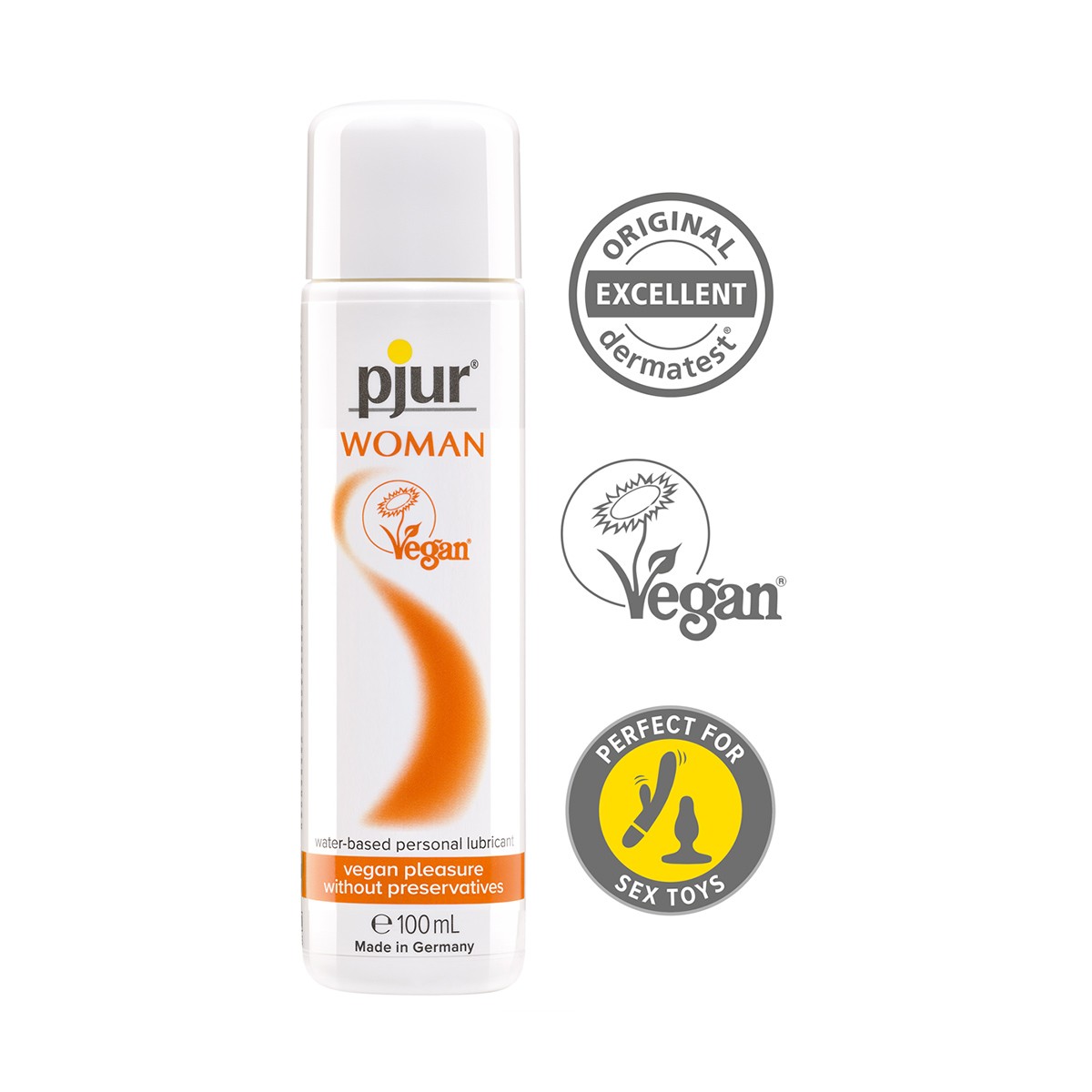 LUBRIFICANTE PJUR WOMAN VEGAN 100ML