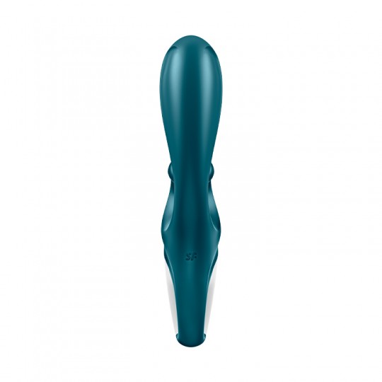 SATISFYER HUG ME VIBRATOR WITH APP GREEN