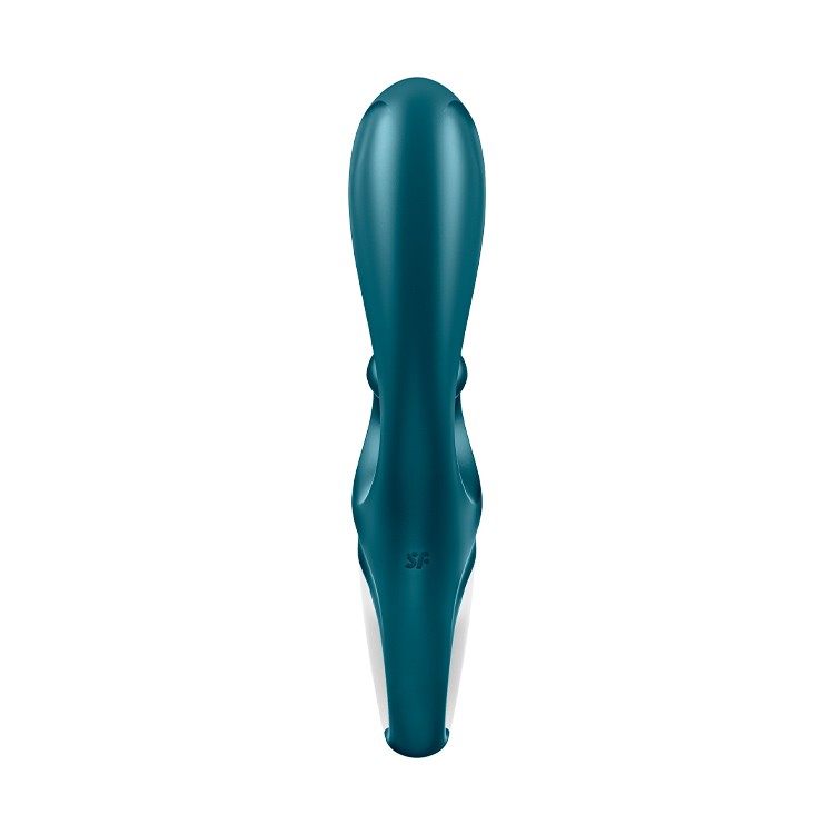 VIBRADOR HUG ME CON APP SATISFYER VERDE