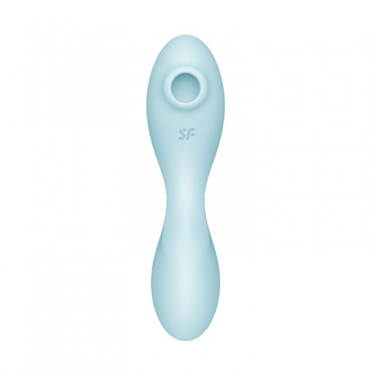 SATISFYER CURVY TRINITY 5 VIBRATOR BLUE