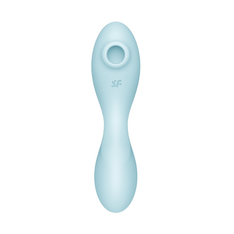 SATISFYER CURVY TRINITY 5 VIBRATOR BLUE